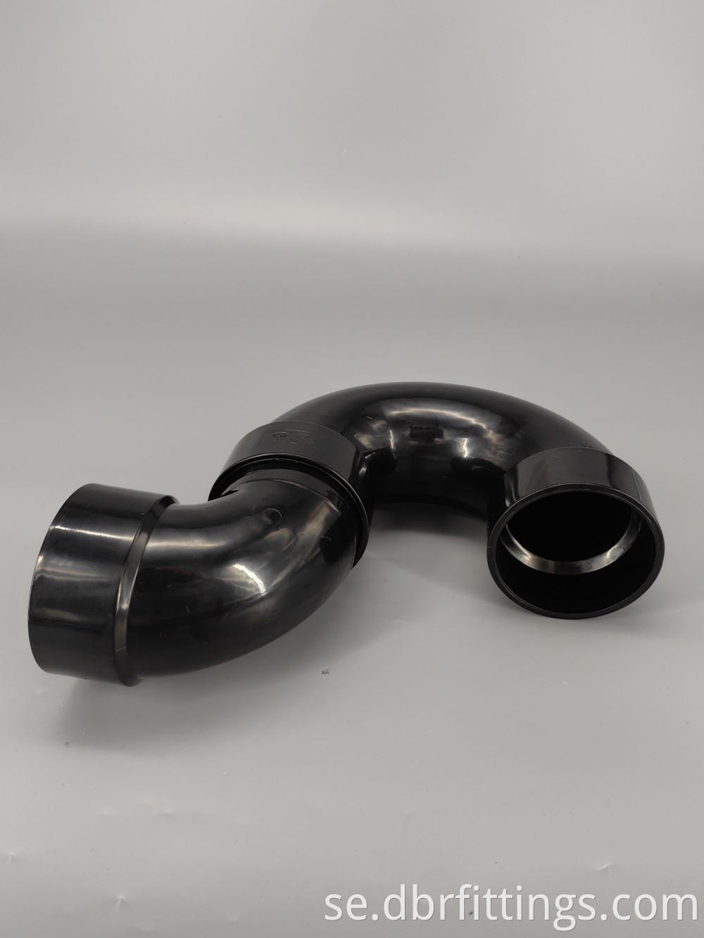 ABS fittings P-TRAP W/SOLVENT WELD JOINT for pipe fittings